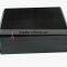 Glossy classic black shoe packing boxes wood