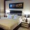 High gloss bedroom set with soft head