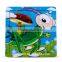 9pcs Simple Wooden Puzzle