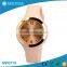 Hot sale custom new fashion design silicone strap lady fashion watch