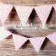 party jointed banner paper letter banner mini triangle banner