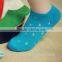 Summer knitted cute hot teen girls socks little hole socks women boat socks