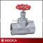 male or female thread globe valve