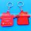 High Quality Lovely Masisa Cute Shape Rubber Keyring