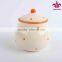 Ceramic sugar container with rooster design