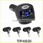 Digital monitor car/bus/truck tpms tire pressure monitor system with lcd