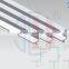 Custom kitchen g handle aluminum profile