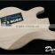 MX888 Hi Quality Diy Mahigany Wood Unfinished Electric Bass Guitar Kits 4 strings