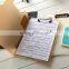 custom stationery clear clipboard