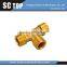 Brass fitting Union compression fitting