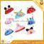 Kids Girls Boy Novelty Cartoon Ear Dome Hook Umbrella Rain Brolly Gift