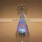 Factory Price Decorative Colorful Led Christmas Glass Angel Wings Ornaments