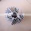 Aluminum extruded heat sink for LED light heat sink tube 500w led heat sink