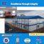 knocked down container flat package