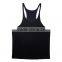 Blank plain gym tank tops for men stringer cotton tank top