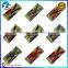 Fashion Genuine Leather Fittings Children Elastic Suspender 4 Clips