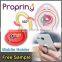Free sample_Propring 360 rotation printable ring Mobile phone holder
