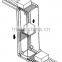 Continuous vertical lifting conveyor for box lifting