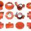 FM/UL Ductile Iron Grooved Coupling Joint ASTM A536 GR.65-45-12