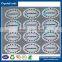 Anti-fake tamper evident warranty self adhesive security void label
