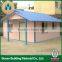 low cost and ready made slope roof prefab house