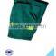 hot selling cheap breathable green with yellow reflective tapes separated workwear coverall