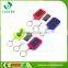 Colorful 3 Led Personalized Mini Solar Keychain for Promotion Quality Choice