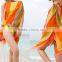 Hot Selling Super Big Colorful Sexy Mature Beach Pareo Rayon Cover up Beach Dress