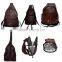 Top design ladies leather Backpack