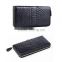 Classical and fashional genuine python leather men long wallet clutch bag,men's business multi-card bits wallet