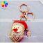 Santa Claus metal custom keychain for Christmas