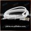 2A Stylish Steel Wire Mesh USB 2.0 Charge & Data Sync Cable for iphone lightn USB Data Cable