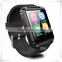 R0793 cool sports smart watch gt08 with sim card vs dz09 smart watch, silicone strap smart watch gt08 with sim card vs dz09 smar