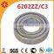 6202ZZ Bearing 15x35x11 Shielded Ball Bearings 6202ZZ/C3