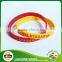 crafts rubber gift silicone bracelet full color silicone wristband