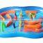 Giant inflatable family swimming pool