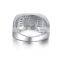 Pave Spinel 925 Sterling Silver Wholesale Men Ring Jewelry