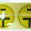 Label tactile warning triangle label for blindman/stickers hot sell