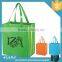 Fashionable top sell silk print coated non woven bag