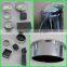 Metal Pipe End Caps Fittings forRound Tubes ,plastic round cap end