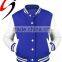 Red Custom Design Cheap 100% Cotton Baseball Varsity Jacket
