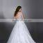 2016 latest design china factory lace applique sweep train wedding gowns discount wedding dresses