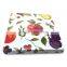 New year delicacy square fruit biscuit candy tin plate