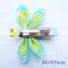 New Design Korean Cute Baby Girls Hairpins Cartoon Ribbon Butterfly Hair Clips Kids Barrettes