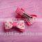 yiwu market hair accessories ribbon bows handmade hair pin on hair baby hair clip accessories for hair