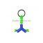 promotion gifts customized logo 2 ways Y shaped music earphone splitter