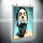 Crystal transparent acrylic led illuminated led sign display