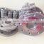 Flange wafer type cf8m mini ball valve one peice ball valve