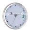 12 inch Metal Wall Clock Aluminum Clock Rose gold wall clock