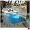 frameless glass fence/handrails with tempered glass fence panel for swimming pool